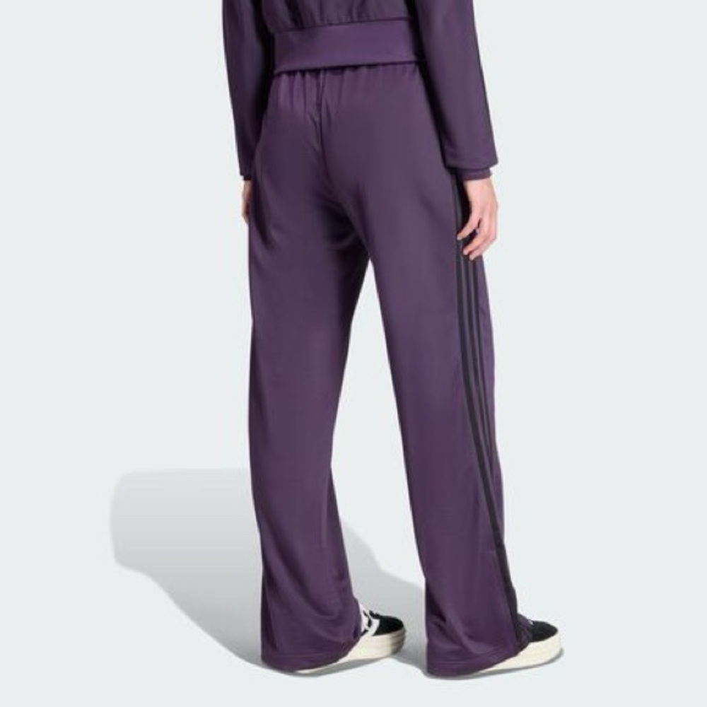 Adidas Women's Purple Firebird Wide-Leg Pants - Picture 6 of 12